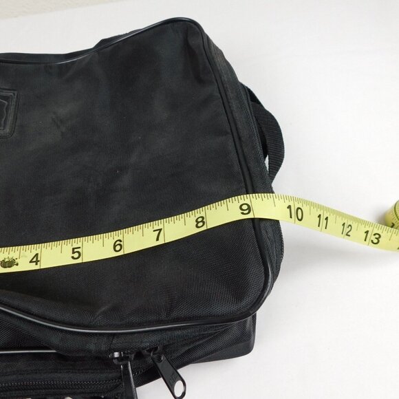 Black Soft Cassette Tape Carrying Case Bag Adjustable Strap MM Holds 10 Tapes - Picture 8 of 9